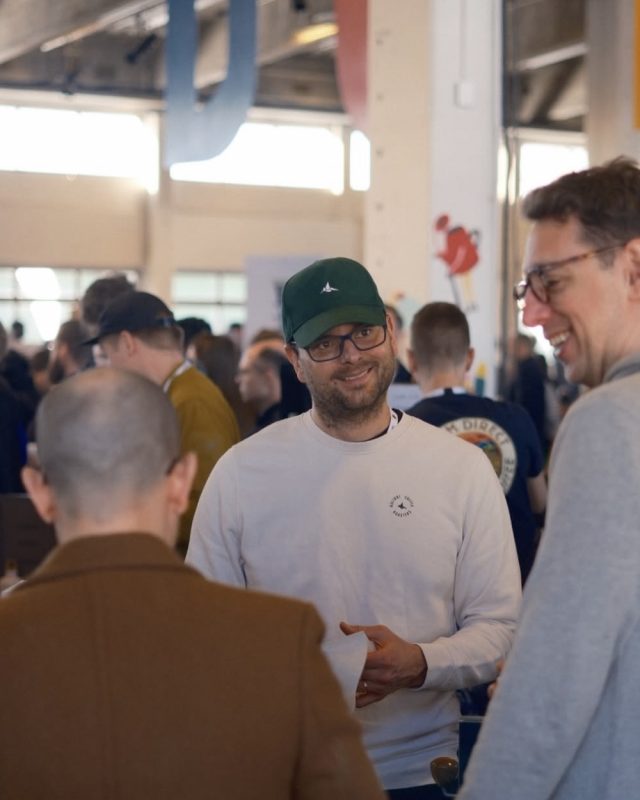 Darius from Kolibri serving coffee in Copenhagen